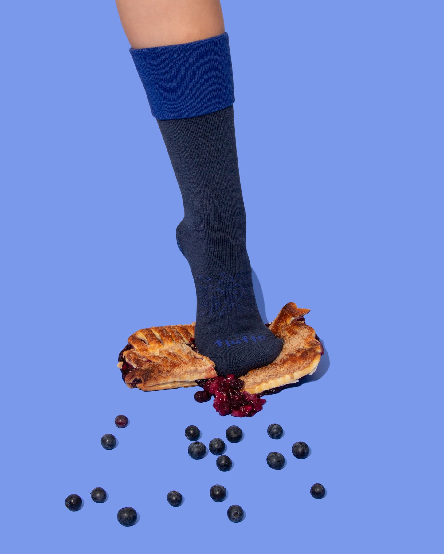 blueberry pie cloud-soft merino lounge socks