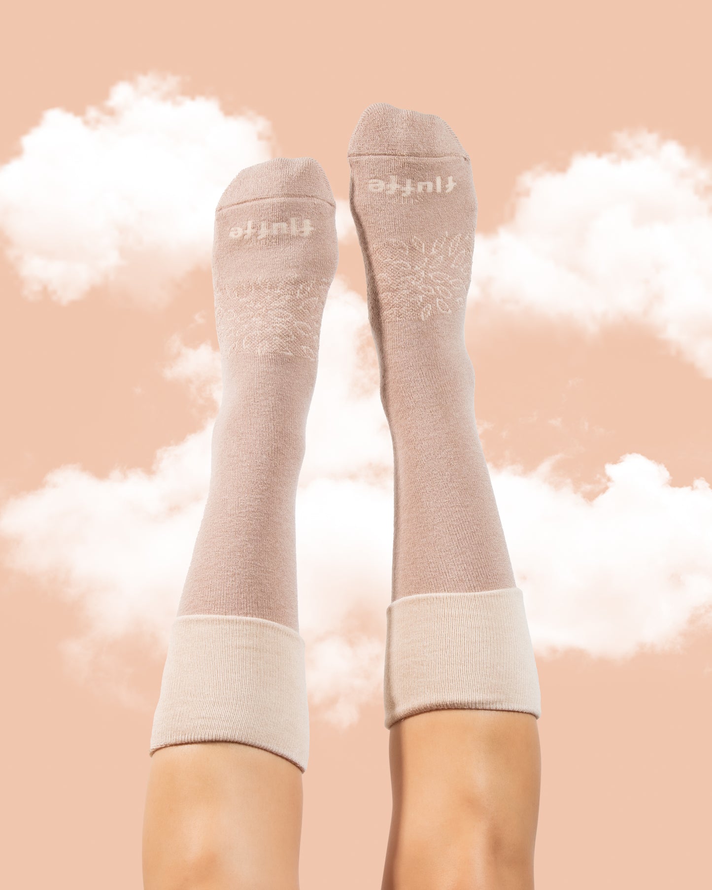 oatmilk cloud-soft merino lounge socks