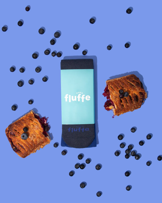 blueberry pie cloud-soft merino lounge socks