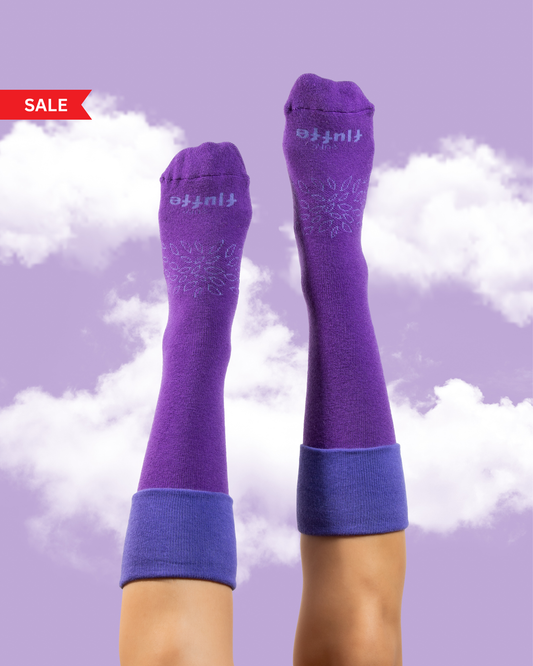 plum jam cloud-soft merino lounge socks